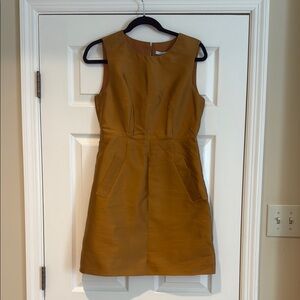 Diane Von Furstenberg Tan Mini Dress